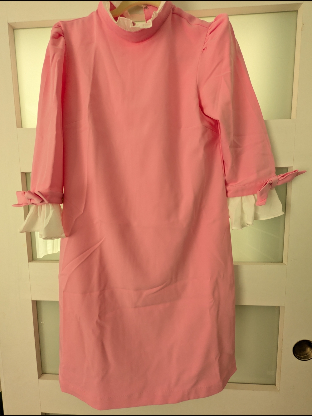 CeCe Pink Ruffle Dress